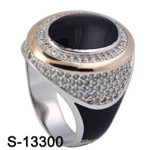 Hot-Selling 925 Sterling Silver Jewelry Enamel Man Ring.